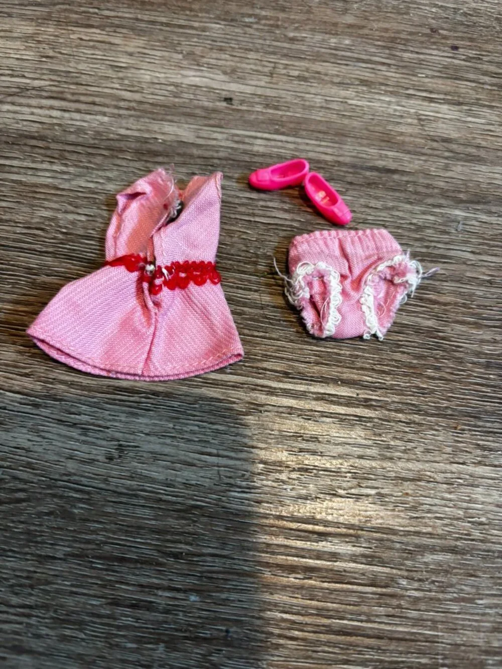 Topper Dawn doll clothes Petite pink tennis set 5376